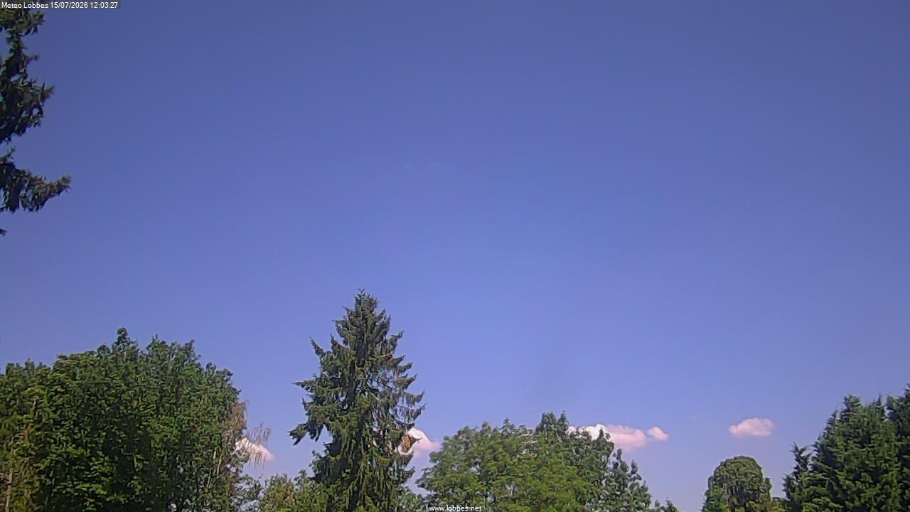 M&eacute;t&eacute;o Lobbes webcam 2026-07-15