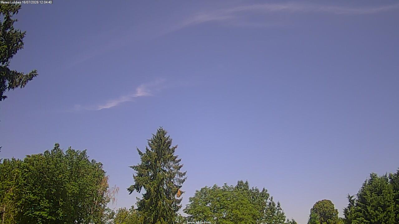 M&eacute;t&eacute;o Lobbes webcam 2026-07-16