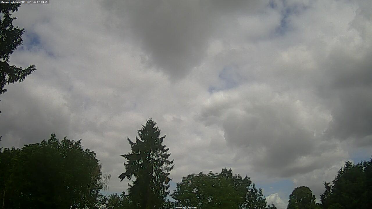 M&eacute;t&eacute;o Lobbes webcam 2026-07-20