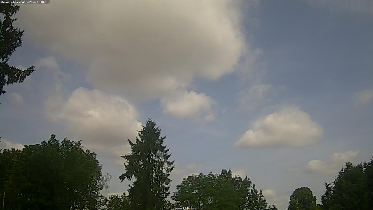 M&eacute;t&eacute;o Lobbes webcam 2026-07-24
