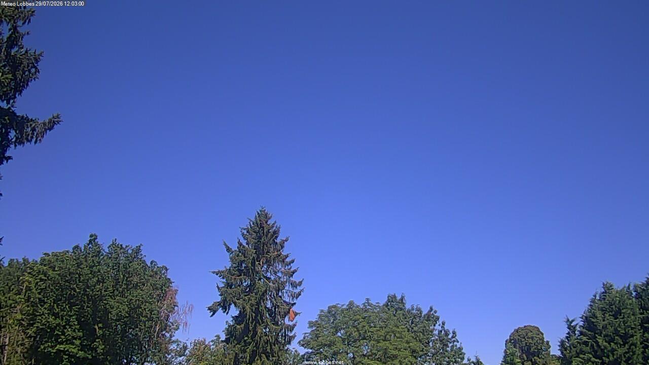 M&eacute;t&eacute;o Lobbes webcam 2026-07-29