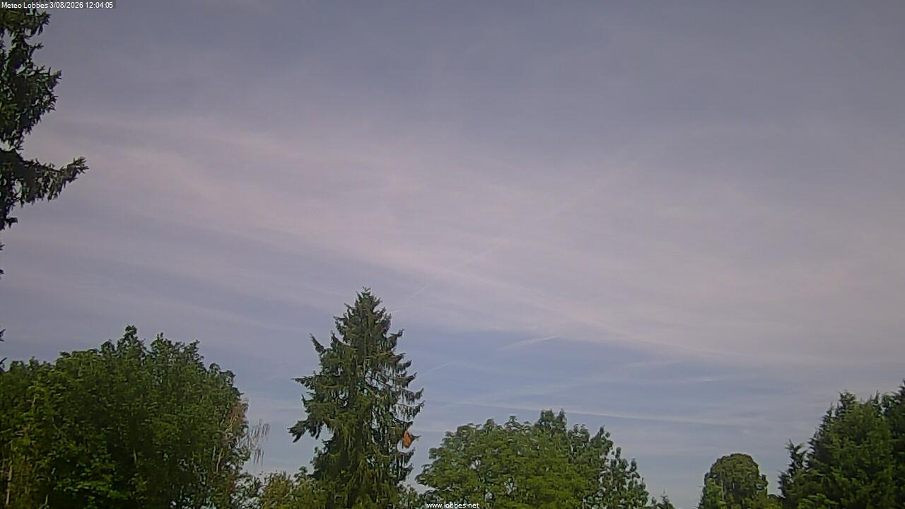 M&eacute;t&eacute;o Lobbes webcam 2026-08-03