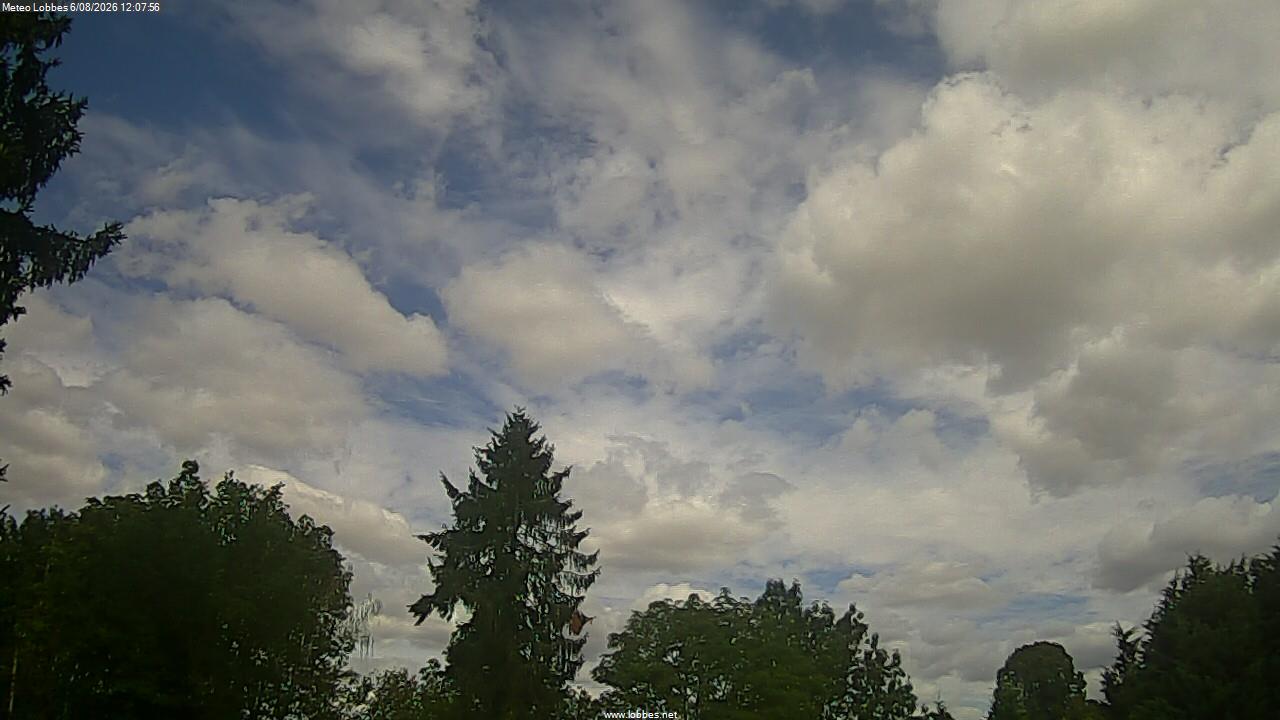 M&eacute;t&eacute;o Lobbes webcam 2026-08-06