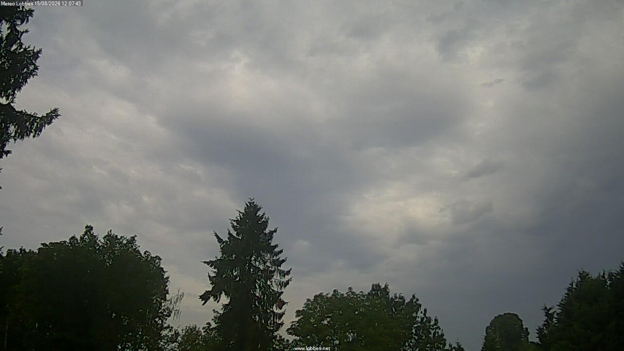M&eacute;t&eacute;o Lobbes webcam 2026-08-15