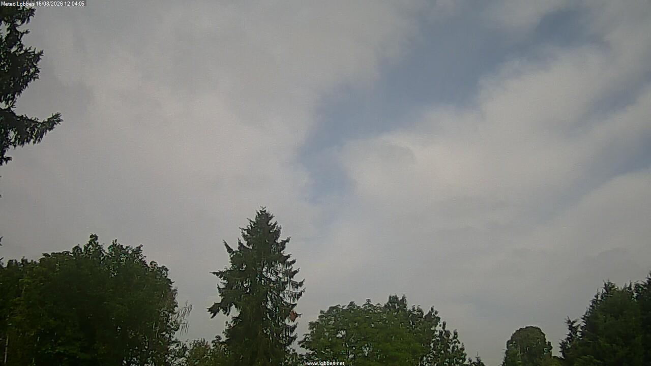 M&eacute;t&eacute;o Lobbes webcam 2026-08-16