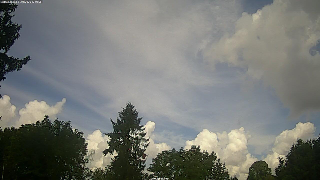 M&eacute;t&eacute;o Lobbes webcam 2026-08-21