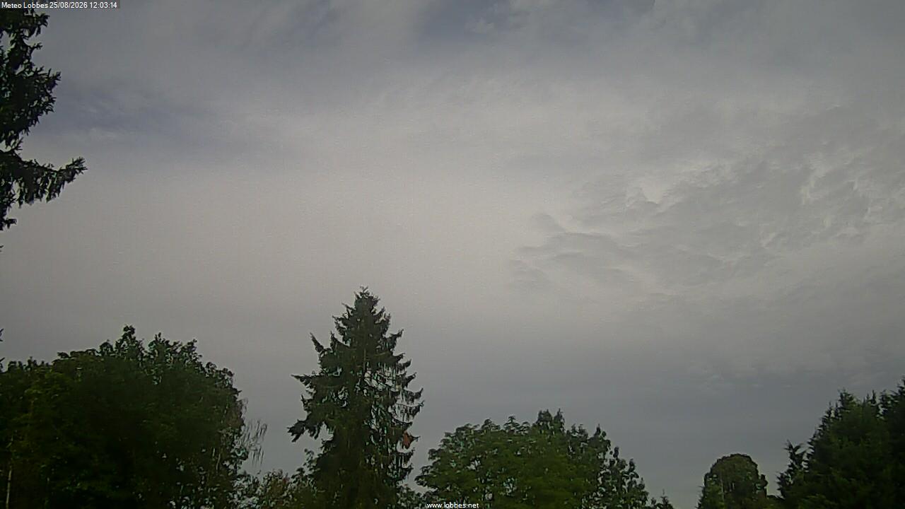 M&eacute;t&eacute;o Lobbes webcam 2026-08-25
