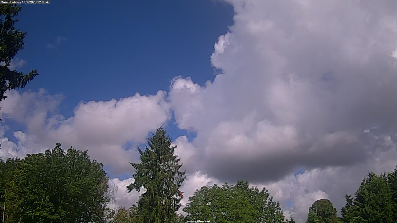 M&eacute;t&eacute;o Lobbes webcam 2026-09-01