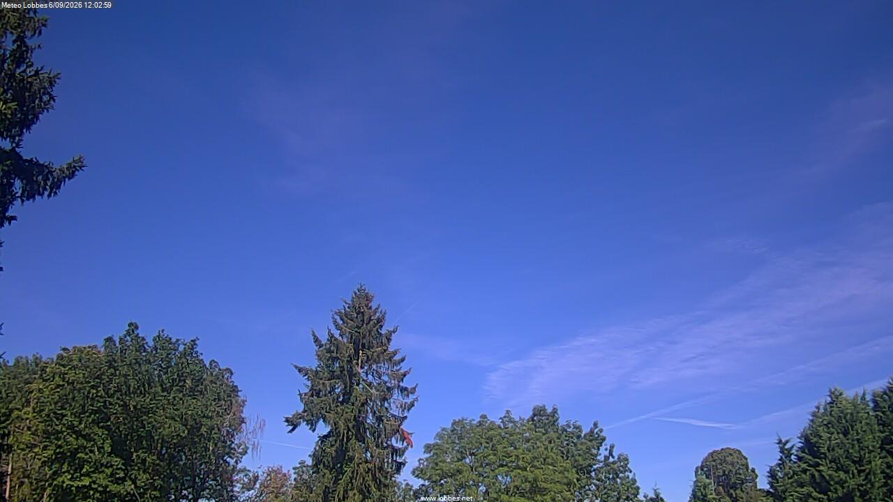 M&eacute;t&eacute;o Lobbes webcam 2026-09-06
