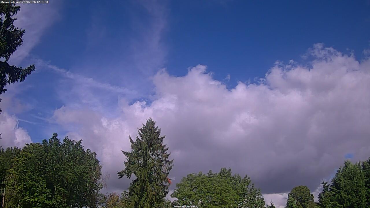 M&eacute;t&eacute;o Lobbes webcam 2026-09-12