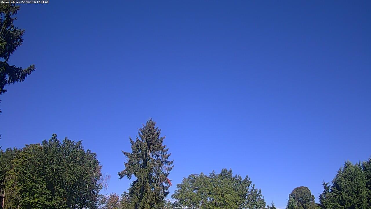 M&eacute;t&eacute;o Lobbes webcam 2026-09-15