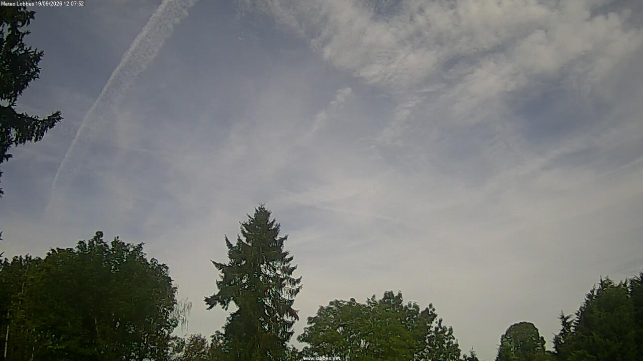 M&eacute;t&eacute;o Lobbes webcam 2026-09-19