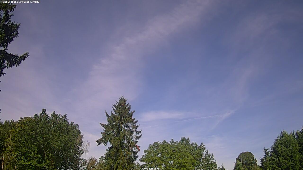 M&eacute;t&eacute;o Lobbes webcam 2026-09-21