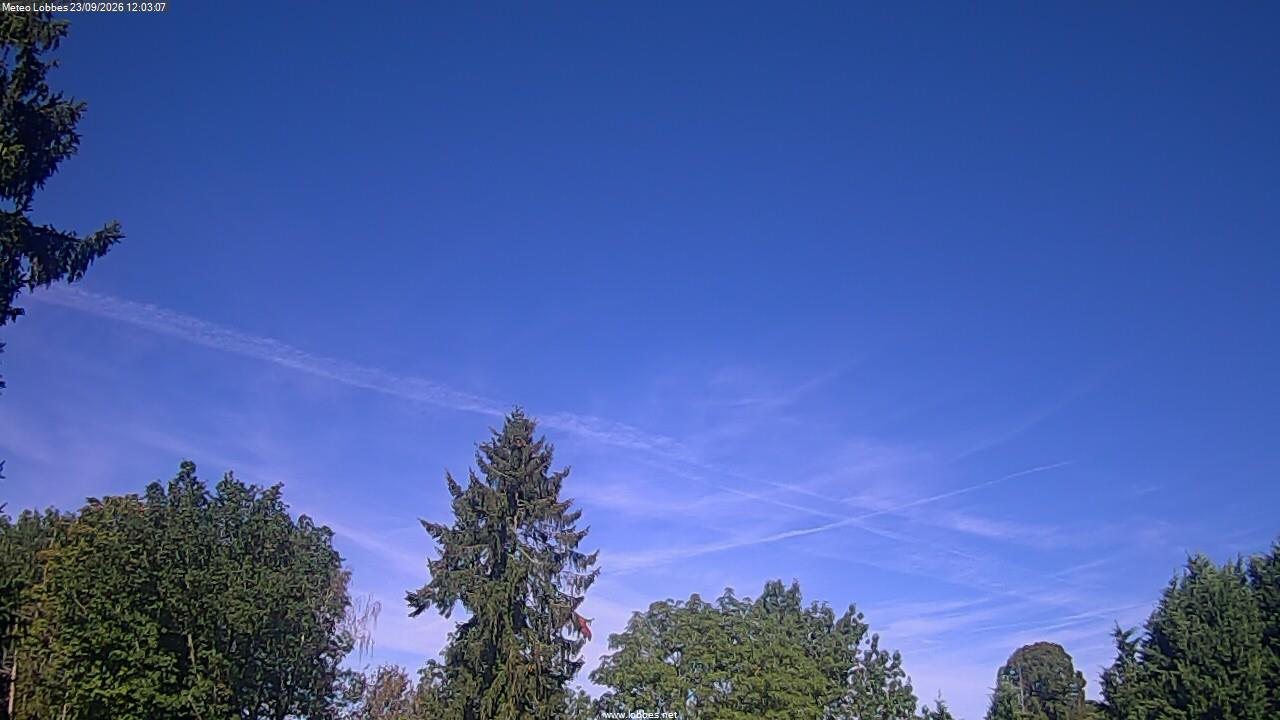 M&eacute;t&eacute;o Lobbes webcam 2026-09-23