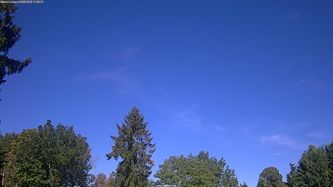 M&eacute;t&eacute;o Lobbes webcam 2026-09-25