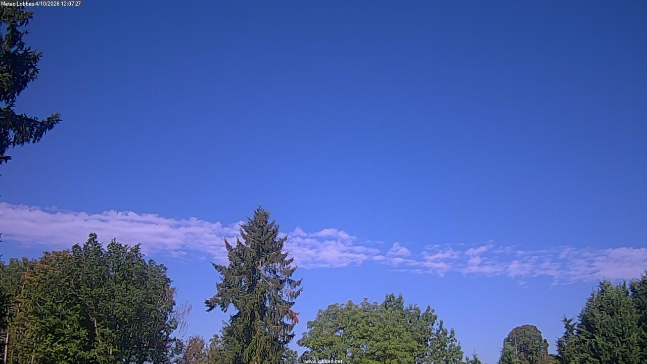 M&eacute;t&eacute;o Lobbes webcam 2026-10-04